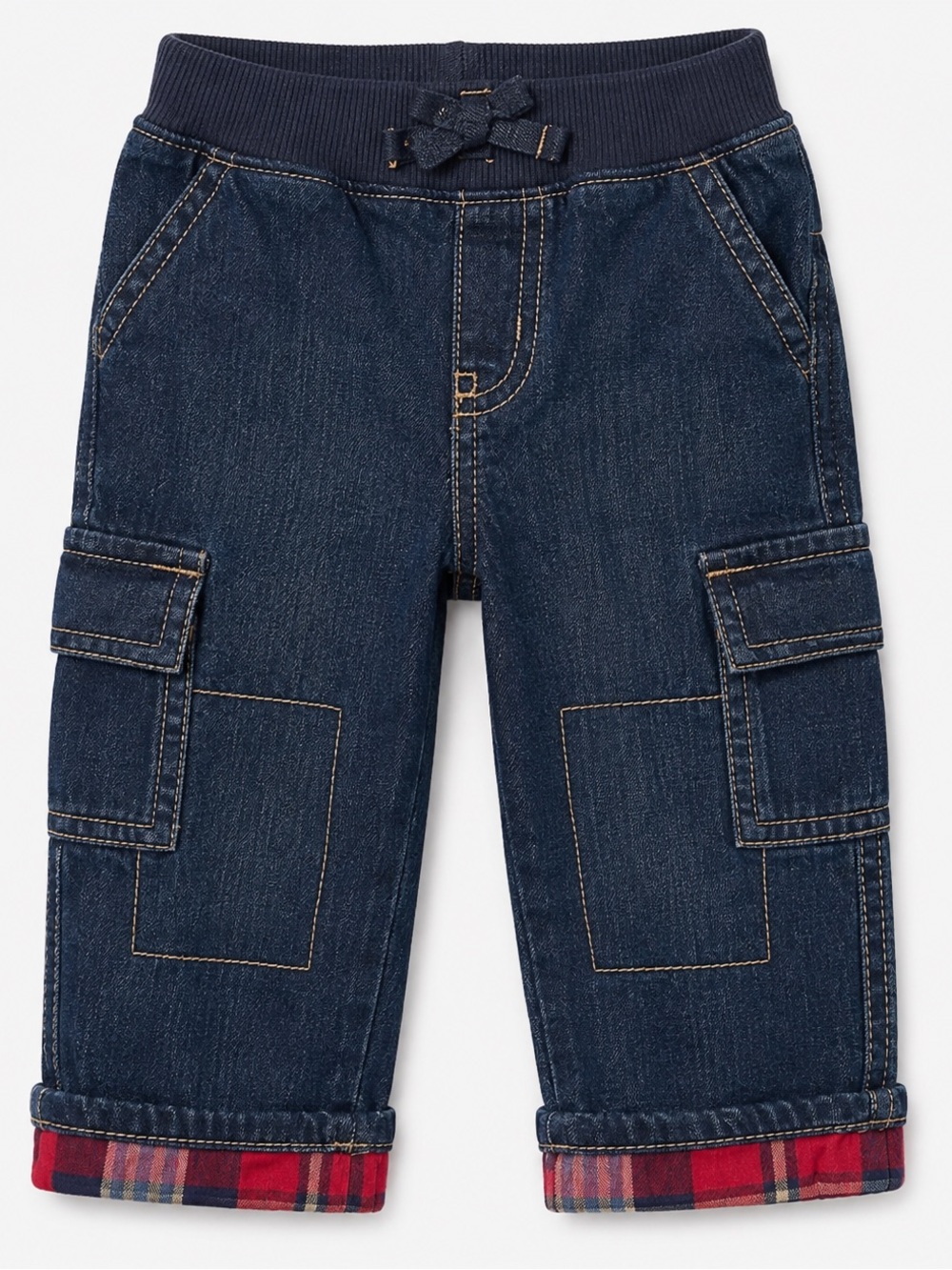 Gymboree Dark Blue Kids Cargo Jeans